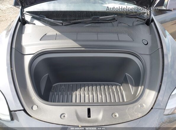 7SAYGAEE6SF293788 2025 TESLA MODEL Y Gray Вид ззаду