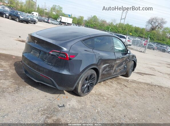 7SAYGAEE6SF293788 2025 TESLA MODEL Y Gray Задня права чверть