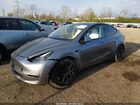 2024 Tesla Model Y Long Range Dual Motor All-wheel Drive Серый vin: 7SAYGAEE7RF112644