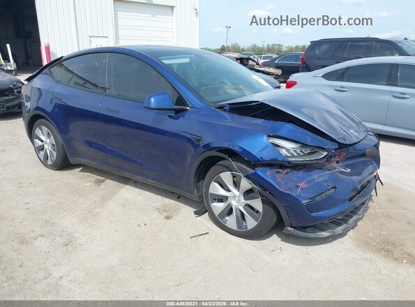7SAYGAEEXPF617557 2023 TESLA MODEL Y Blue Przód prawy