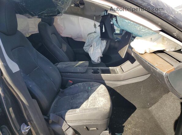 7SAYGDED1RF105309 2024 TESLA MODEL Gray Вид салону спереду