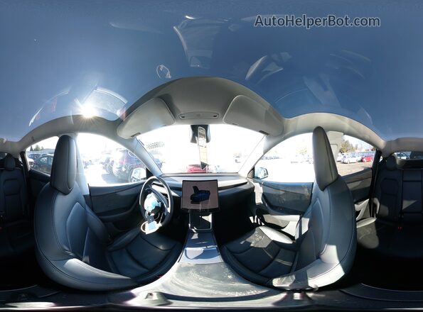 7SAYGDED1TF378483 2026 TESLA MODEL White Widok naklejki z numerem VIN