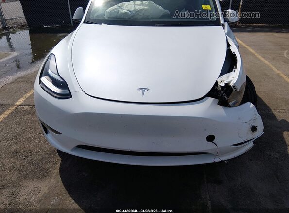 7SAYGDED2SA337839 2025 TESLA MODEL Y White Vista trasera
