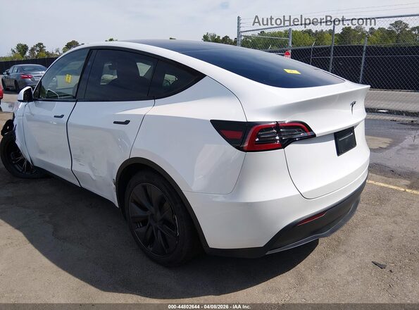 7SAYGDED2SA337839 2025 TESLA MODEL Y White Trasero izquierdo