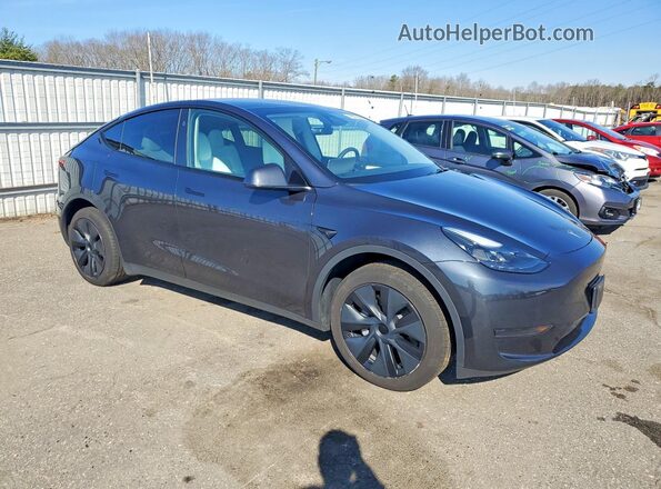 7SAYGDED3RF205654 2024 TESLA MODEL Серый Передняя правая четверть