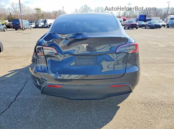 7SAYGDED3RF205654 2024 TESLA MODEL Серый Вид сзади