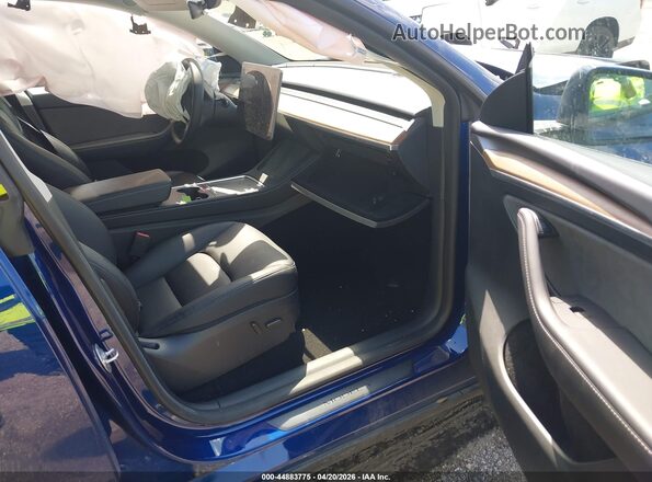 7SAYGDED3RF207310 2024 TESLA MODEL Y Blue Սալոնի դիմացի տեսք