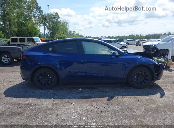 7SAYGDED3RF207310 2024 TESLA MODEL Y Blue Սարքավորումների վահանակի տեսք