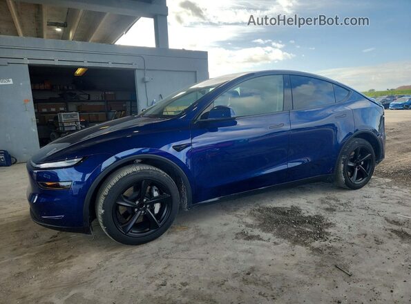 7SAYGDED3TA426515 2026 TESLA MODEL Y Синий Задняя левая четверть