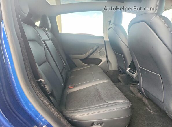 7SAYGDED3TA426515 2026 TESLA MODEL Y Синий Вид задней части салона