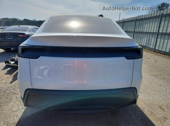 7SAYGDED3TA494698 2026 TESLA MODEL White Vista trasera