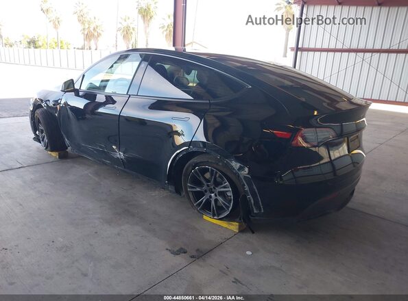 7SAYGDED4SF278571 2025 TESLA MODEL Y Черный Задняя левая четверть