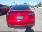 2024 Tesla Model Y Long Range Single Motor Rear-wheel Drive/rwd Red vin: 7SAYGDED5RF168607