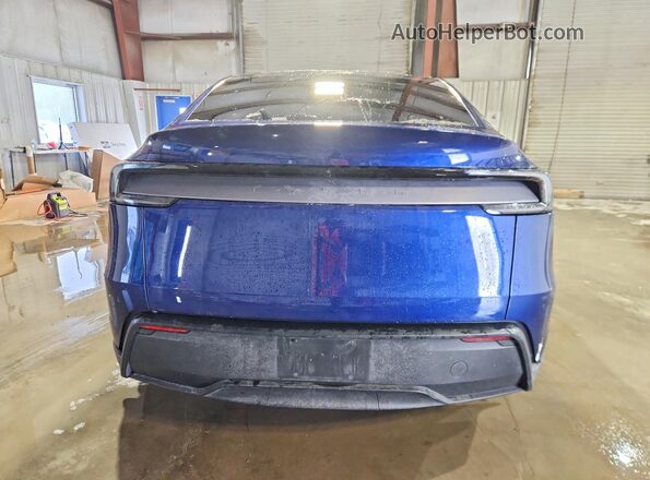 7SAYGDED5TF423926 2026 TESLA MODEL Blue უკანა ხედი