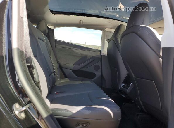 7SAYGDED5TF560090 2026 TESLA MODEL Black Вид задніх сидінь