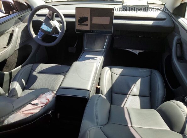 7SAYGDED5TF560090 2026 TESLA MODEL Black Вид панелі приладів
