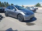 2025 Tesla Model Y Long Range Dual Motor Rear-wheel Drive Gray vin: 7SAYGDED6SF319914