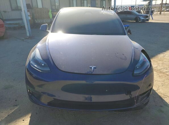 7SAYGDED7RF120574 2024 TESLA MODEL Blue Widok z przodu