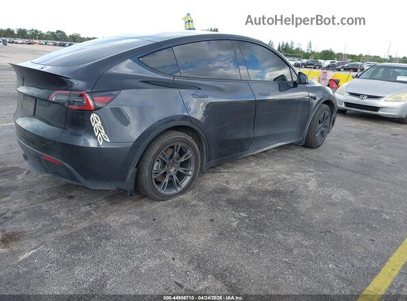 7SAYGDED8RF164955 2024 TESLA MODEL Y Gray Задня права чверть