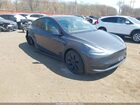 2024 Tesla Model Y Long Range Single Motor Rear-wheel Drive/rwd Gray vin: 7SAYGDED9RF192702