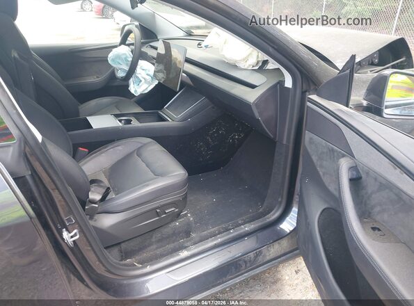7SAYGDED9TA475718 2026 TESLA MODEL Y Gray Вид салону спереду
