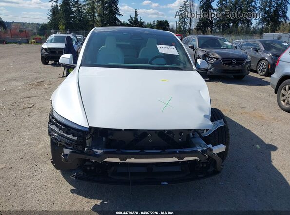 7SAYGDED9TF600378 2026 TESLA MODEL Y White Вид задньої частини салону