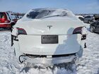 2024 Tesla Model Y White vin: 7SAYGDEDXRF186701