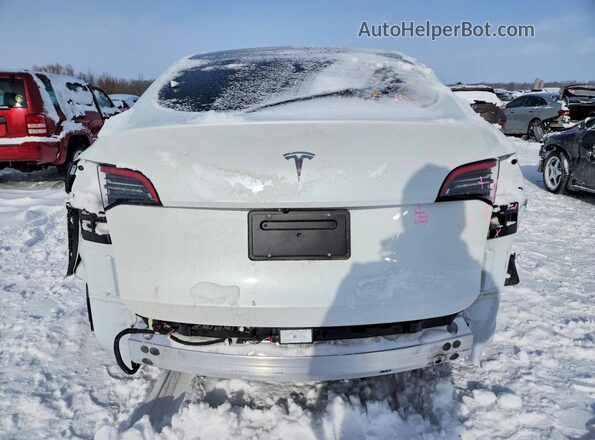 7SAYGDEDXRF186701 2024 TESLA MODEL White Vista trasera
