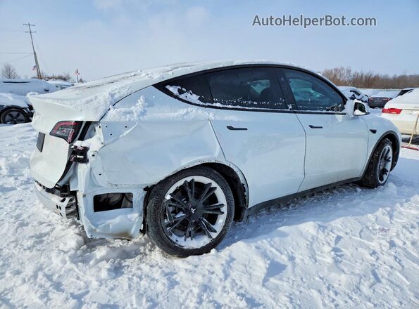 7SAYGDEDXRF186701 2024 TESLA MODEL White Trasero derecho