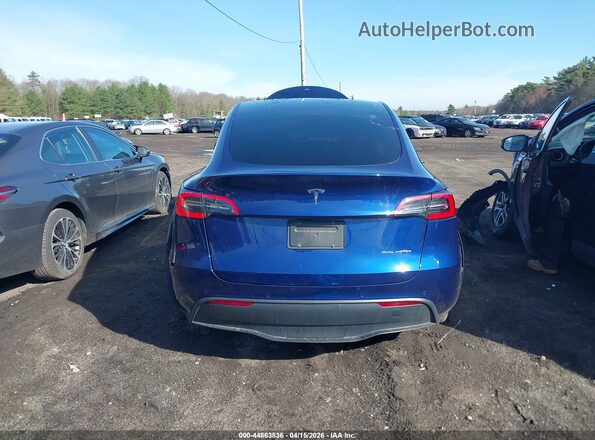 7SAYGDEE0NA018257 2022 TESLA MODEL Y Blue 