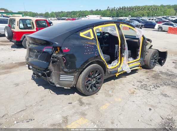 7SAYGDEE0PA116319 2023 TESLA MODEL Y Black Trasero derecho