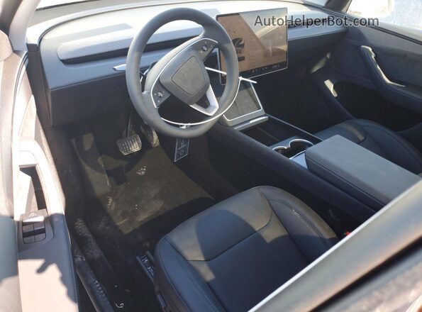 7SAYGDEE0TA587848 2026 TESLA MODEL White Dashboard view