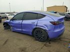 2022 Tesla Model Y Purple vin: 7SAYGDEE1NF536011