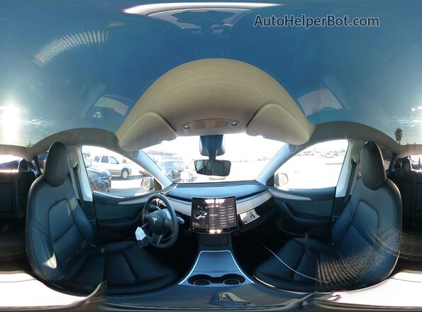 7SAYGDEE1RA287843 2024 TESLA MODEL Silver სალონის 360-გრადუსიანი ხედი