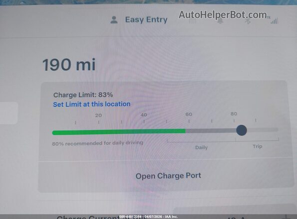 7SAYGDEE1TF430073 2026 TESLA MODEL Y Gray 