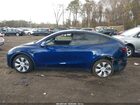 2022 Tesla Model Y Long Range Dual Motor All-wheel Drive Blue vin: 7SAYGDEE2NF320152