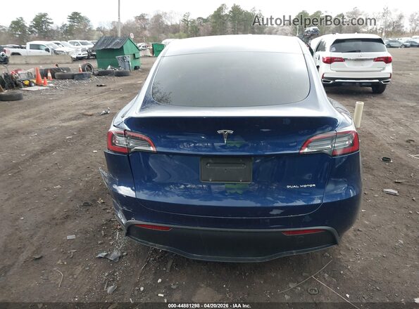 7SAYGDEE2NF320152 2022 TESLA MODEL Y Blue 