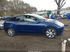 2022 Tesla Model Y Long Range Dual Motor All-wheel Drive Blue vin: 7SAYGDEE2NF320152