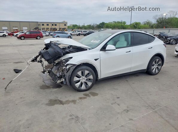 7SAYGDEE2NF331751 2022 TESLA MODEL White Vista tres cuartos delantera izquierda