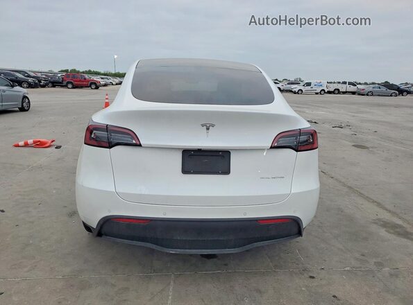 7SAYGDEE2NF331751 2022 TESLA MODEL White Vista trasera