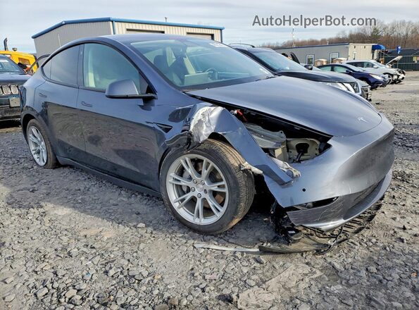 7SAYGDEE2NF394848 2022 TESLA MODEL Gray წინა მარჯვენა