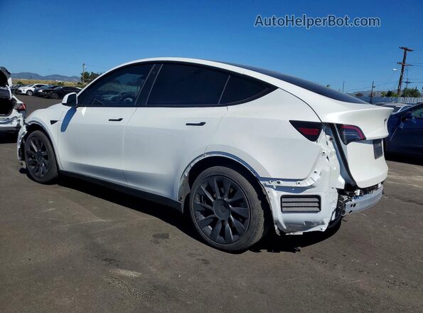 7SAYGDEE2NF560401 2022 TESLA MODEL Белый Задняя левая четверть