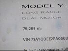 2023 Tesla Model Y Awd/long Range Dual Motor All-wheel Drive Black vin: 7SAYGDEE2PA056849