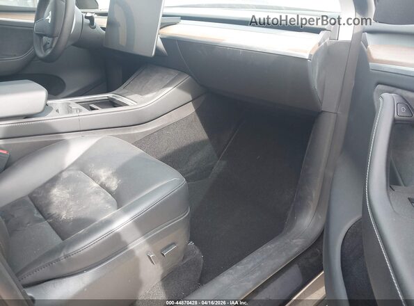 7SAYGDEE2PA163223 2023 TESLA MODEL Y Black Սալոնի դիմացի տեսք