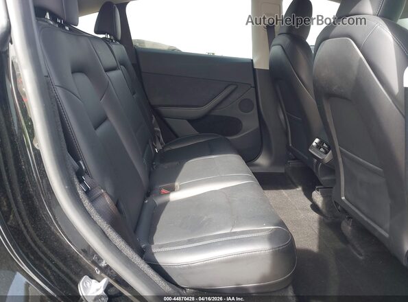 7SAYGDEE2PA163223 2023 TESLA MODEL Y Black VIN կոդի պիտակի տեսք