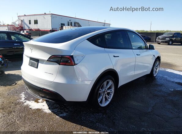 7SAYGDEE2PF839690 2023 TESLA MODEL Y White Rear right