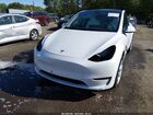 2023 Tesla Model Y Awd/long Range Dual Motor All-wheel Drive White vin: 7SAYGDEE2PF839690