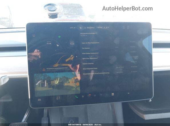 7SAYGDEE2PF916879 2023 TESLA MODEL Y Black უკანა სავარძლების ხედი