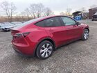 2024 Tesla Model Y Red vin: 7SAYGDEE2RA258805