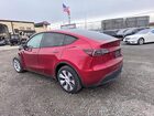 2024 Tesla Model Y Red vin: 7SAYGDEE2RA258805